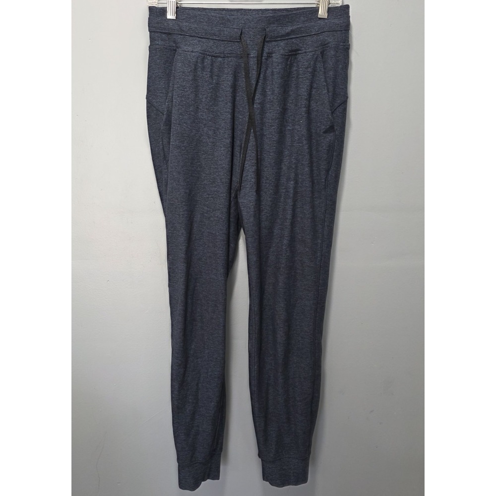 Lululemon Dance Studio Mid-Rise Pant Full Length HEathered Navy Women's Size 6